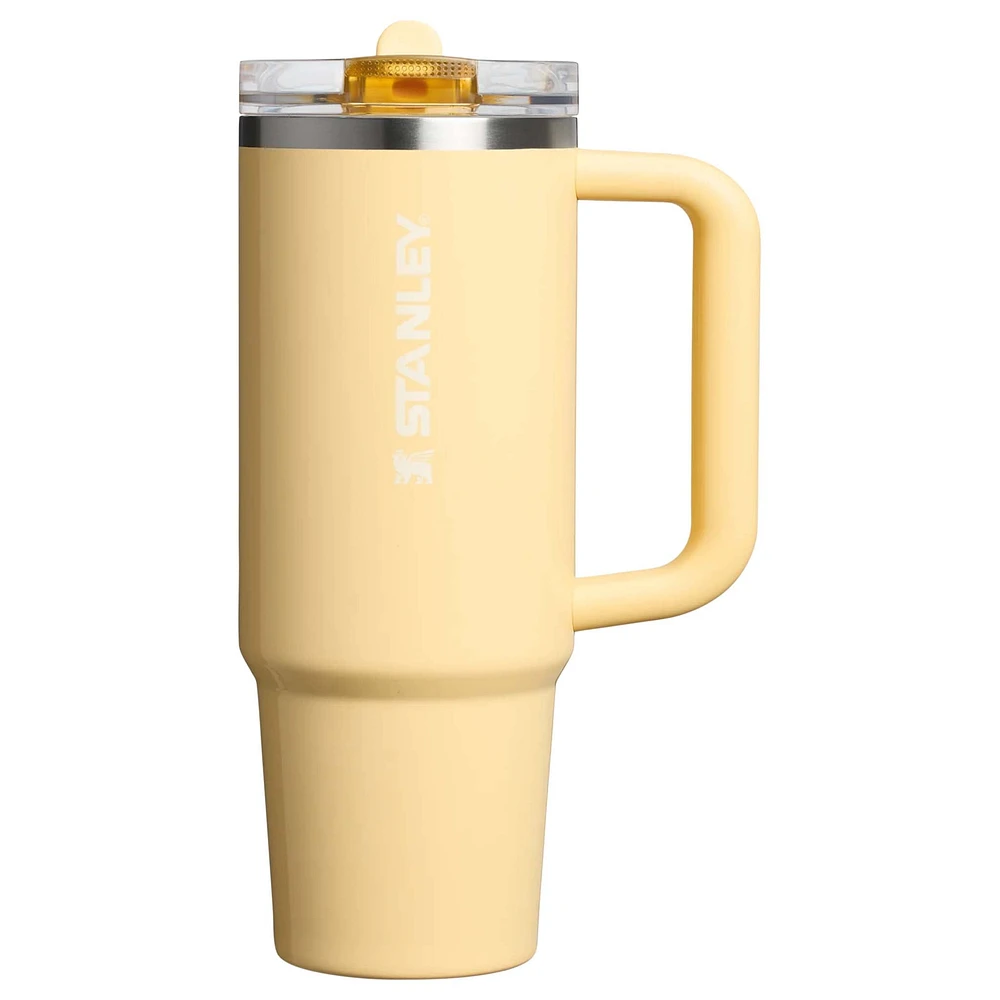 The 30oz Quencher ProTour Flip Straw Tumbler in Butter Gloss