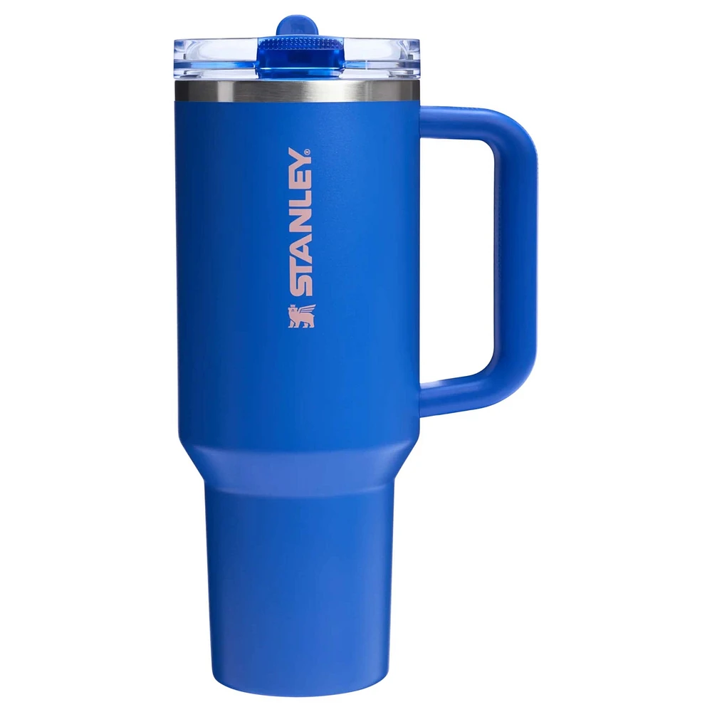 The 40oz Quencher ProTour Flip Straw Tumbler In Royal Blue