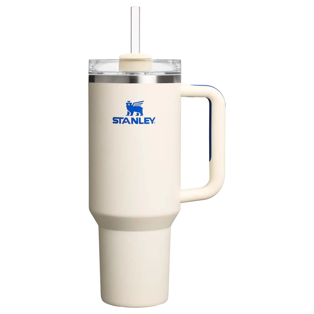 The 40oz Quencher H2.0 Flowstate™ Tumbler In Cream Royal