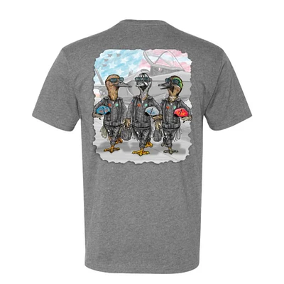 Twisted Teal Short Sleeve T-Shirt