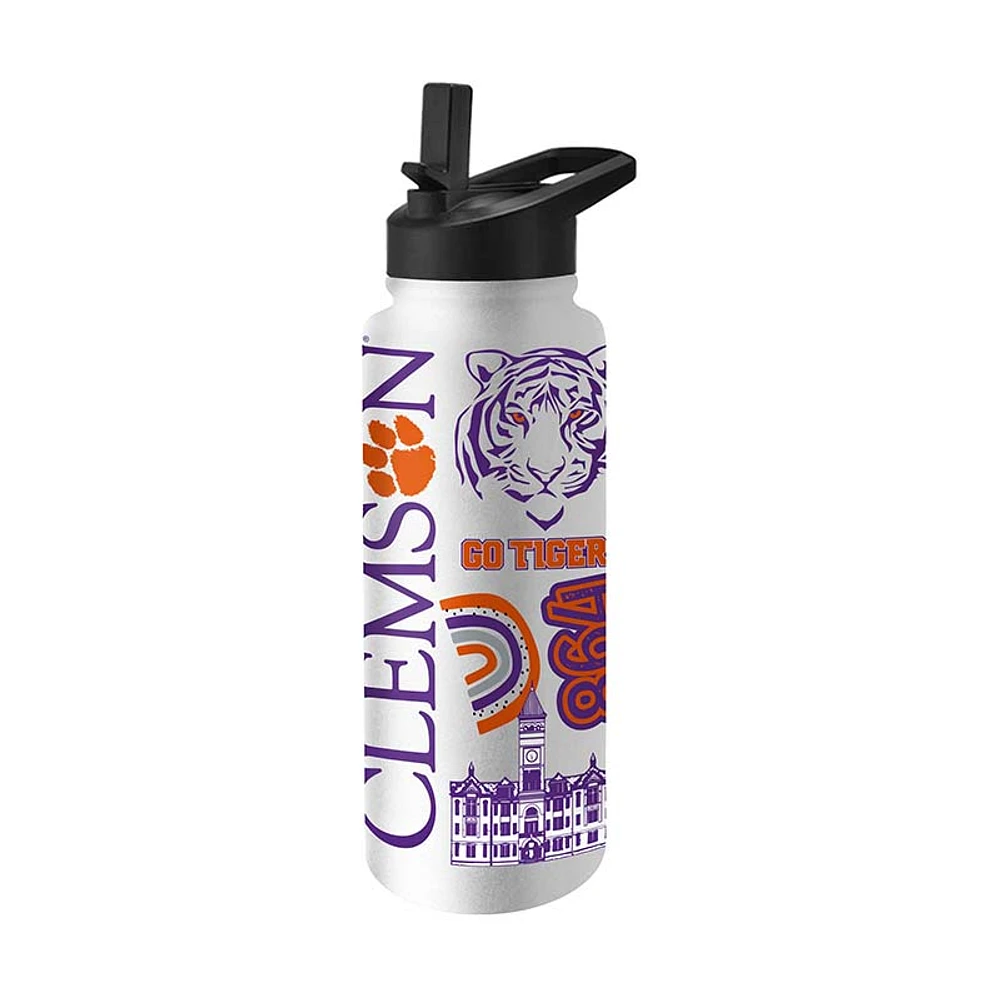 Clemson 34oz Native Water Bottle