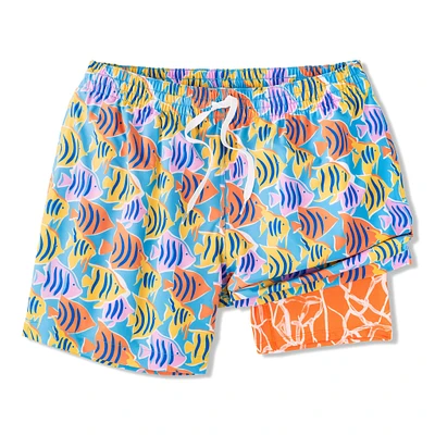 The Fish Tanks Lined 5.5 inch Swim Shorts