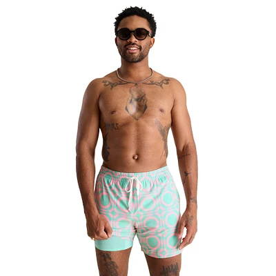 The Mosaics Lined 5.5 inch Swim Shorts