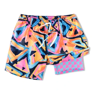 The Exploding Nachos 5.5 Inch Lined Swim Shorts
