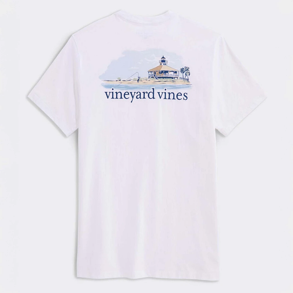 Gasparilla Painted Short Sleeve T-Shirt White Cap