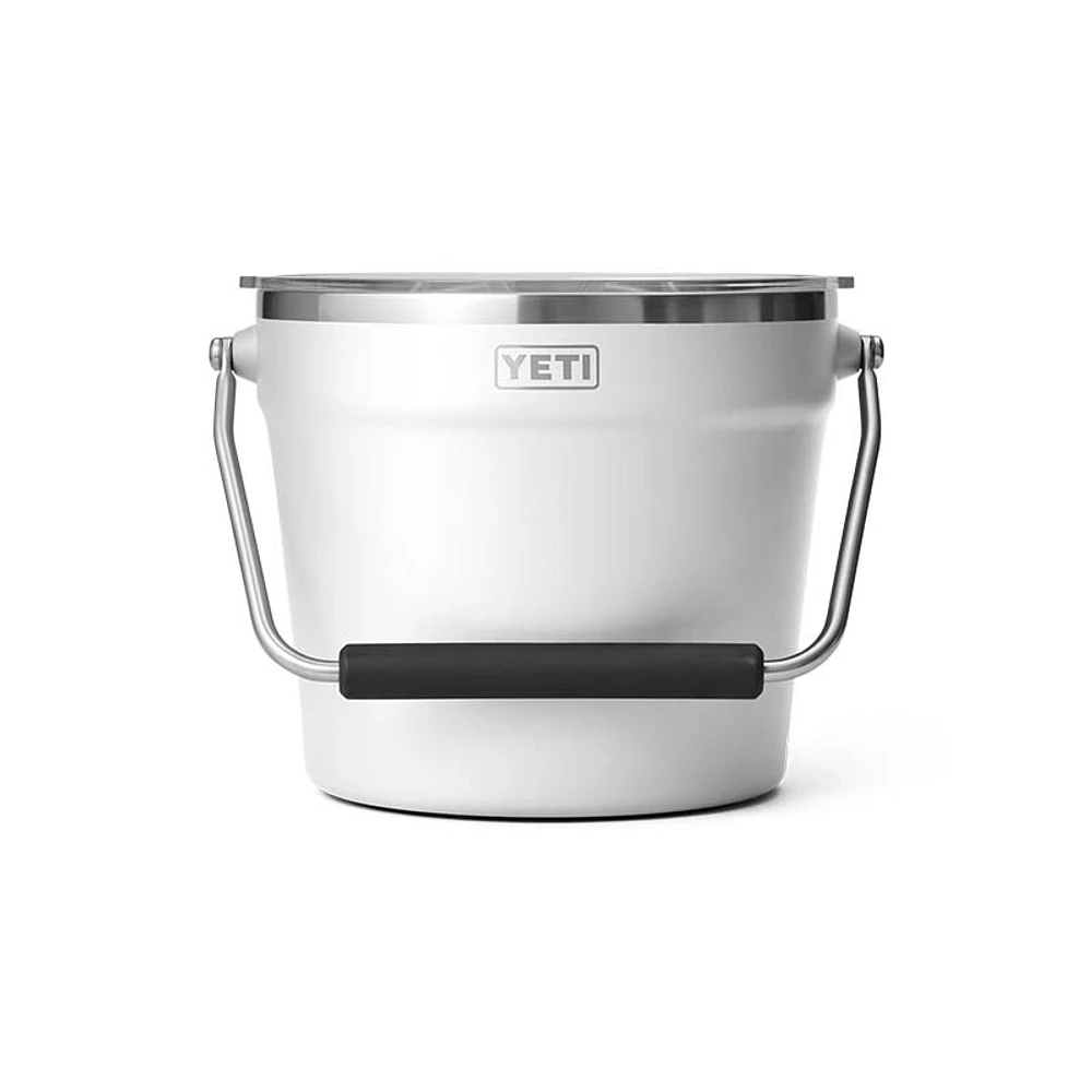 White Rambler Beverage Bucket