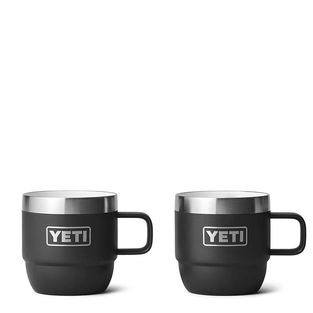 Black Rambler 6oz Espresso Mug 2 Pack
