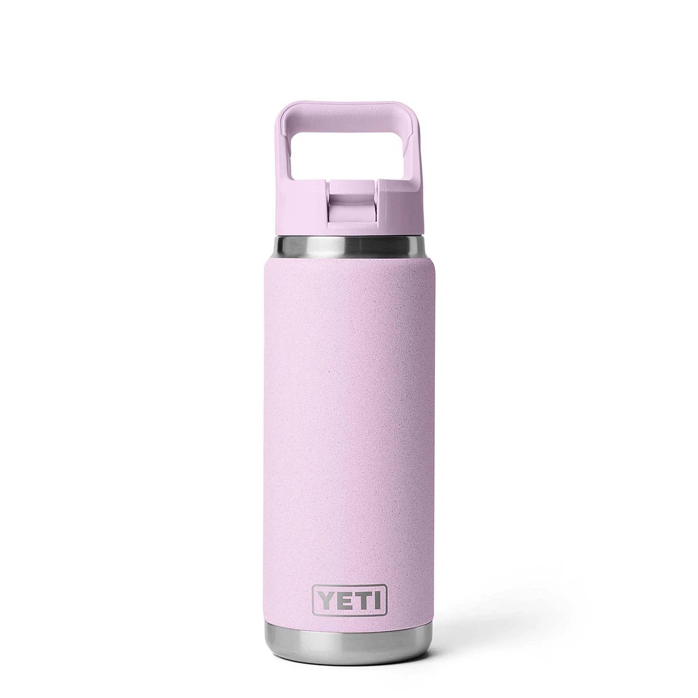 Cherry Blossom Rambler 26oz Straw Bottle