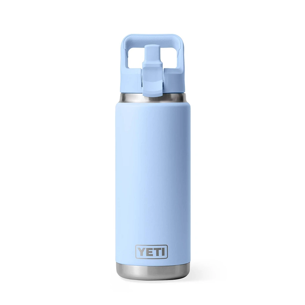 Big Sky Blue Rambler 26oz Straw Bottle