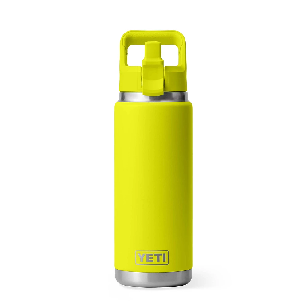 Firefly Yellow Rambler 26oz Straw Bottle
