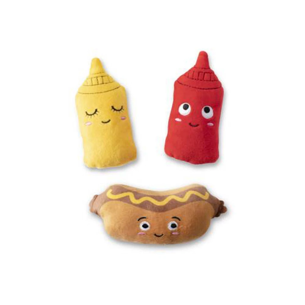 Let's Be Frank Dog Toy Set