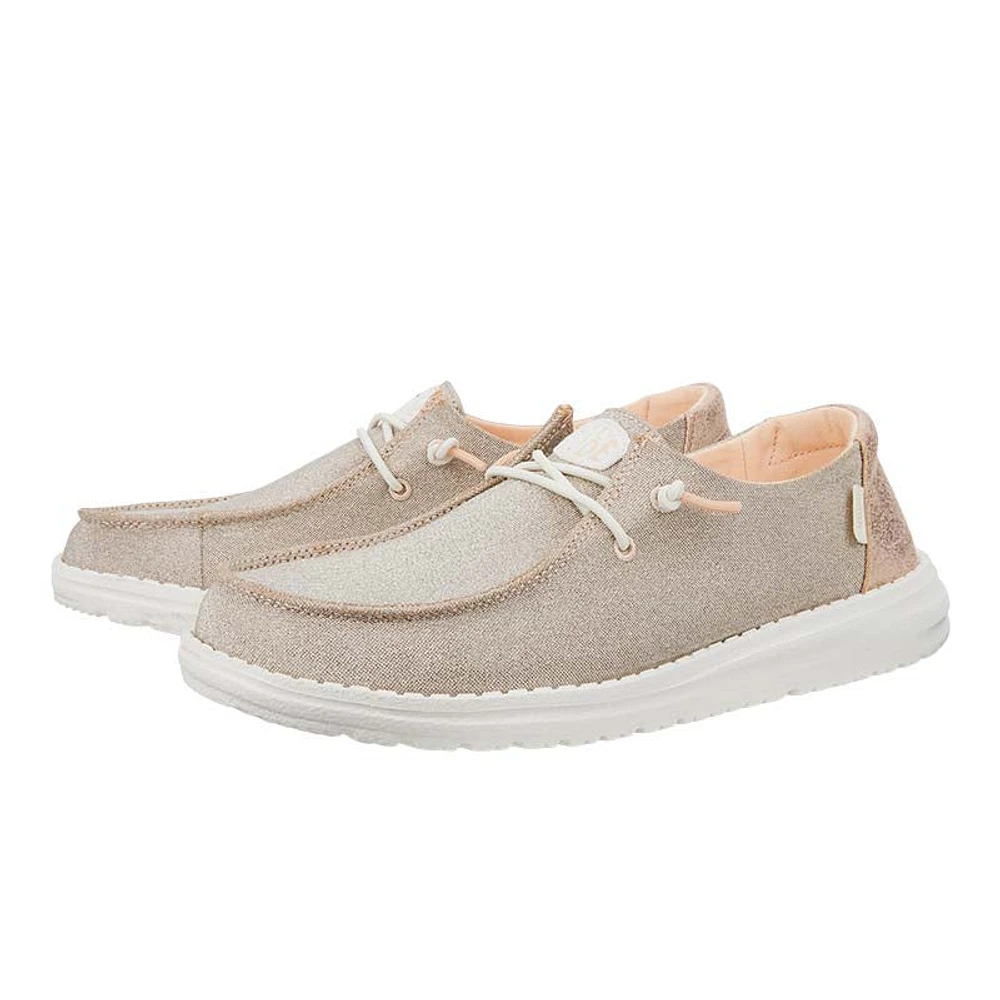 Women's Wendy Metallic Sparkle Rose Gold