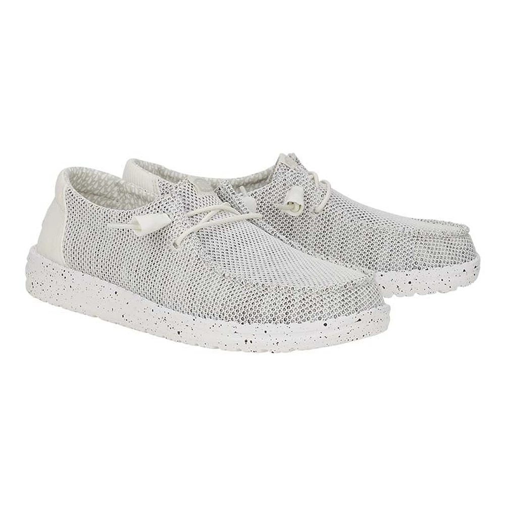 Women's Wendy Stretch Sox Stone White