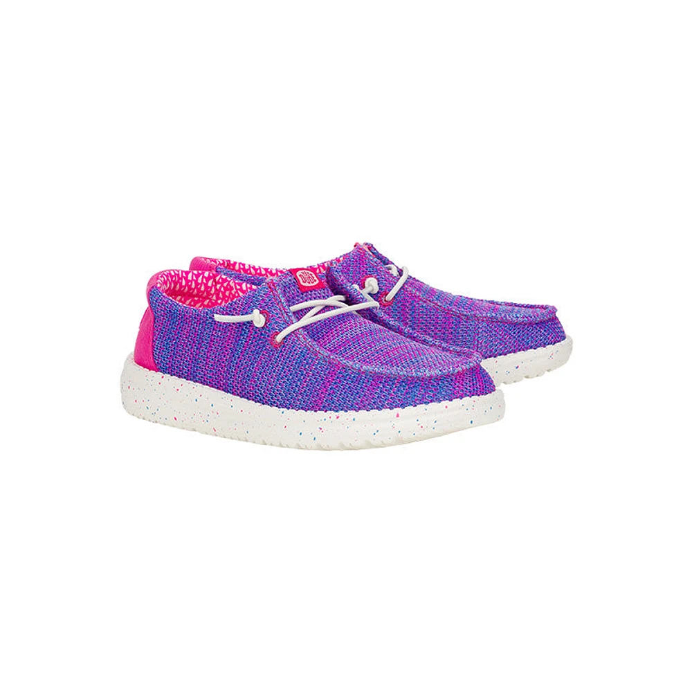 Girls Wendy Mesh Purple Multi