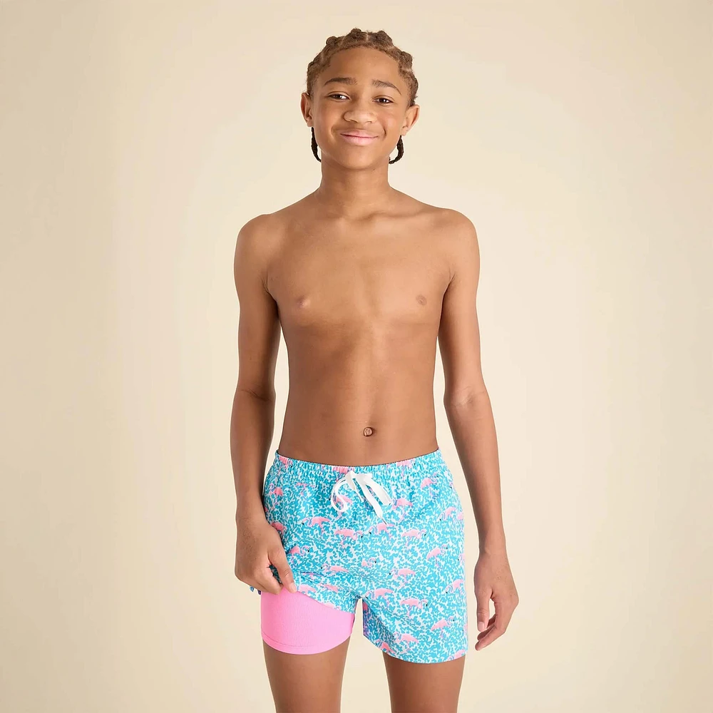 Youth Domingo Lined Swim Shorts