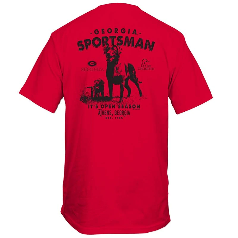Ducks Unlimited UGA Open Season Lab Short Sleeve T-Shirt