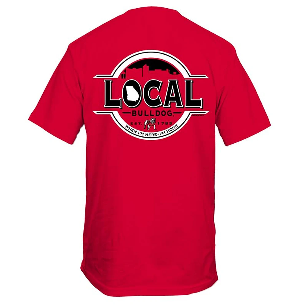UGA Local Circle Short Sleeve T-Shirt