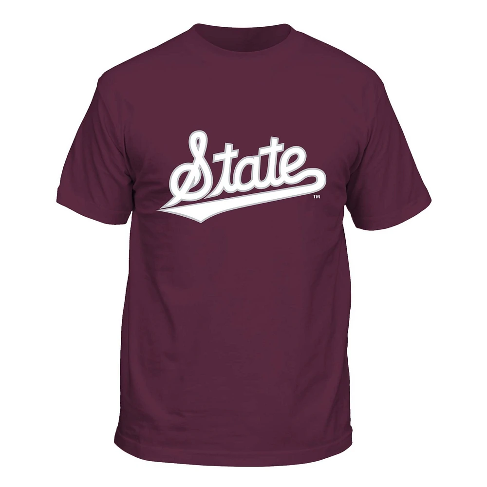 Mississippi State Short Sleeve T-Shirt Maroon
