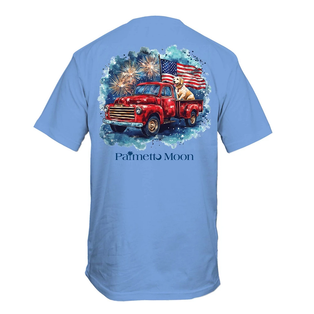 Youth USA Truck Dogs Short Sleeve T-Shirt