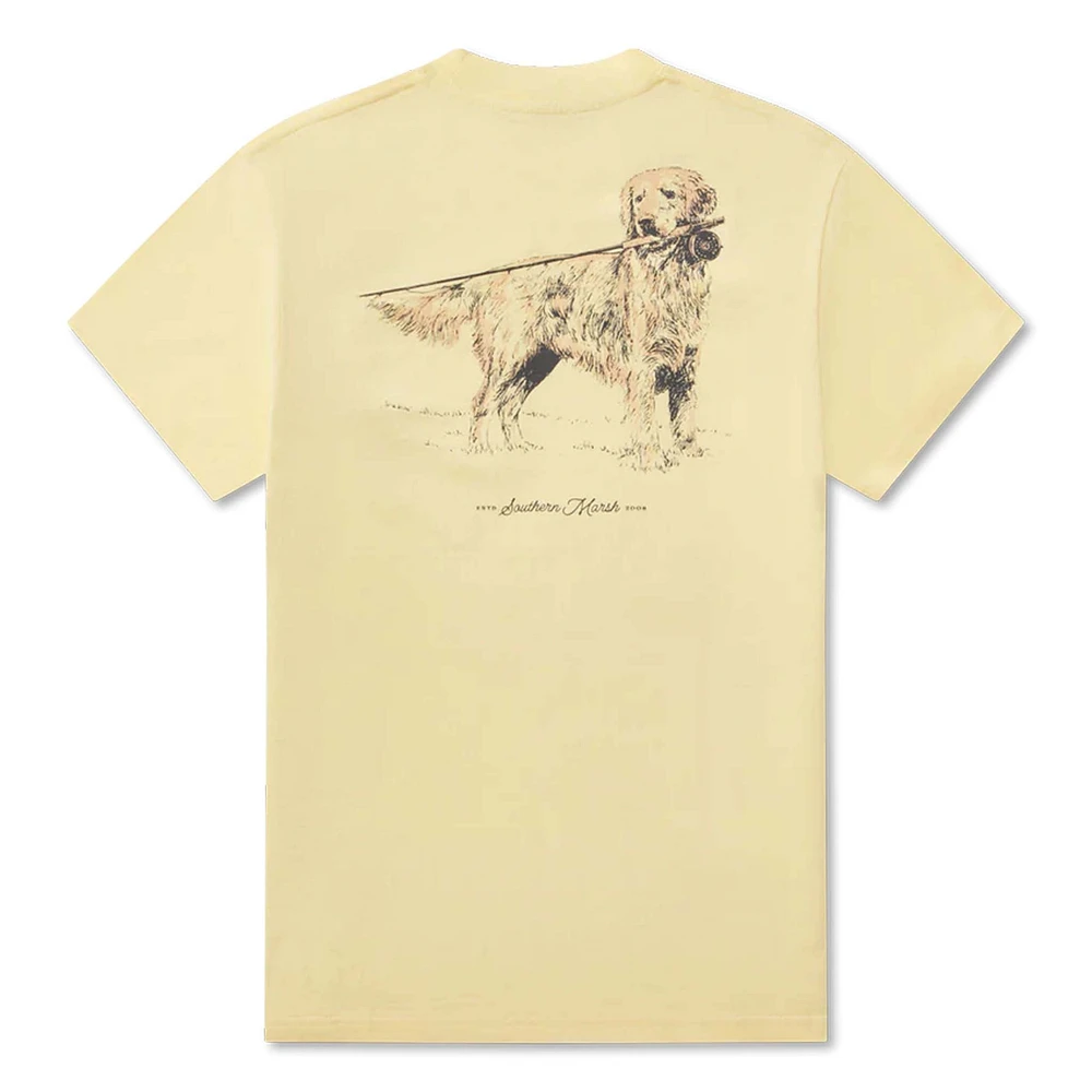 Golden Days Short Sleeve T-Shirt Yellow