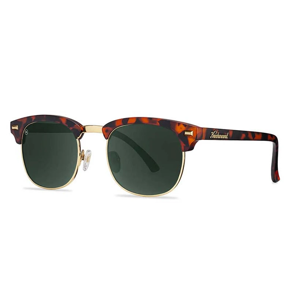 Knockaround® Brooklines Sunglasses in Matte Tortoise Shell and Gold