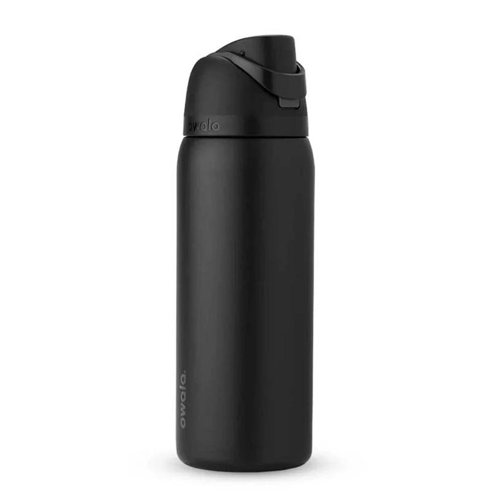 FreeSip® 32oz Stainless Steel Water Bottle in Very Very Dark