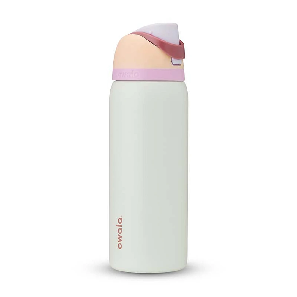 FreeSip® 32oz Stainless Steel Water Bottle in Coastal Mist