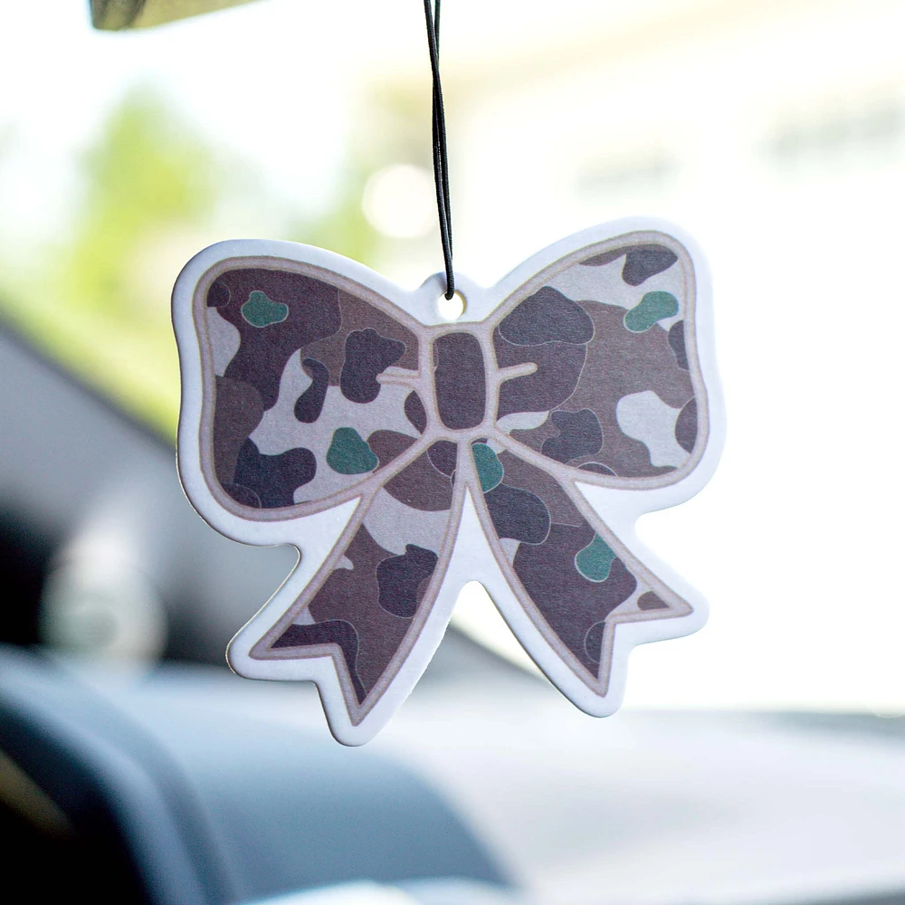 Camo Bow Air Freshener