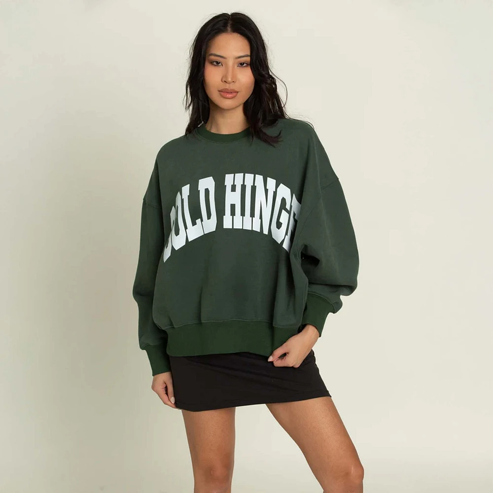 Gold Hinge Arch Crewneck