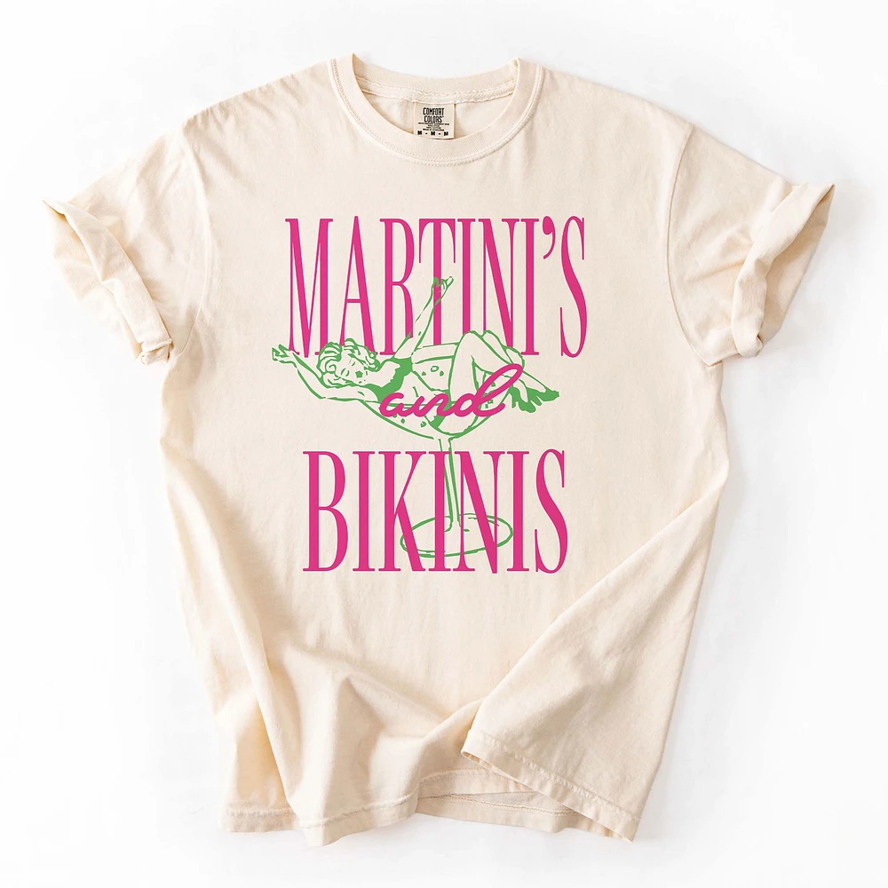 Martinis and Bikinis Short Sleeve T-Shirt
