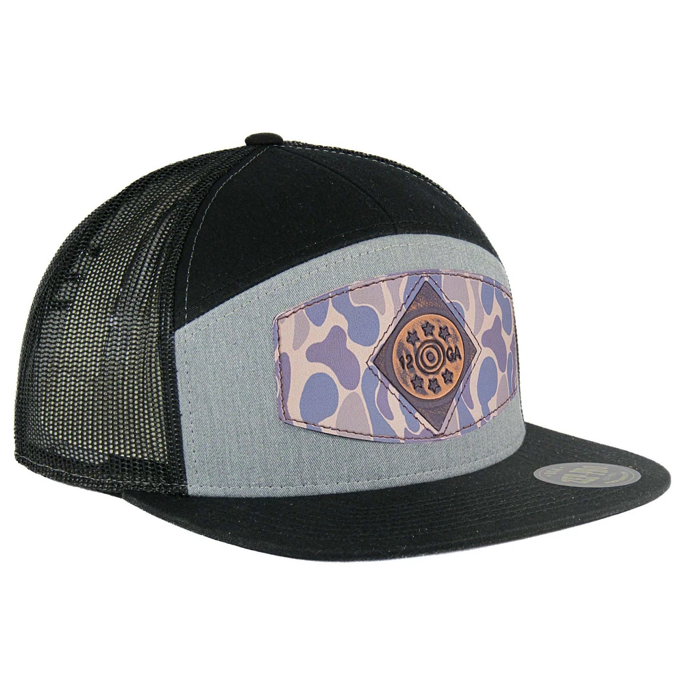 Shotgun Shell Patch 7 Panel Trucker Hat