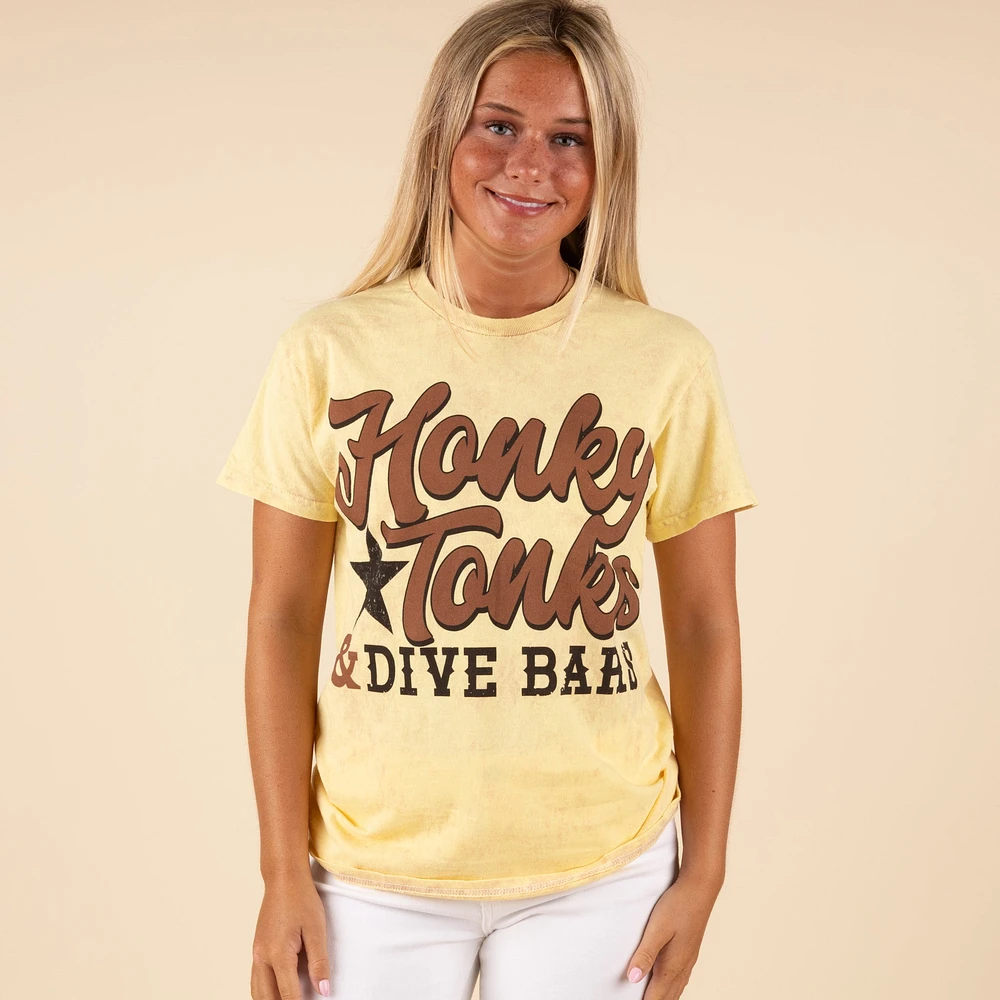 Honky Tonks and Dive Bars Short Sleeve T-Shirt
