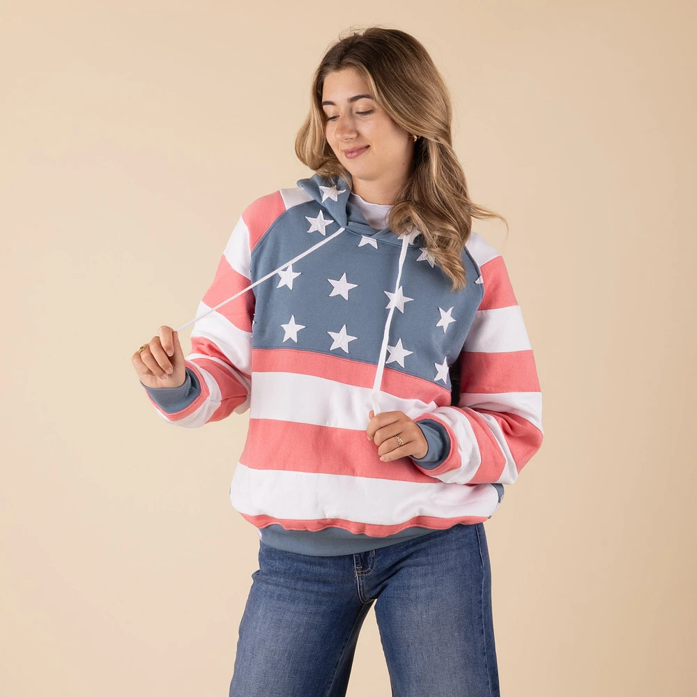 USA Patch Hoodie