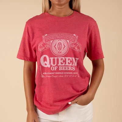 Queen Of Beers Short Sleeve T-Shirt