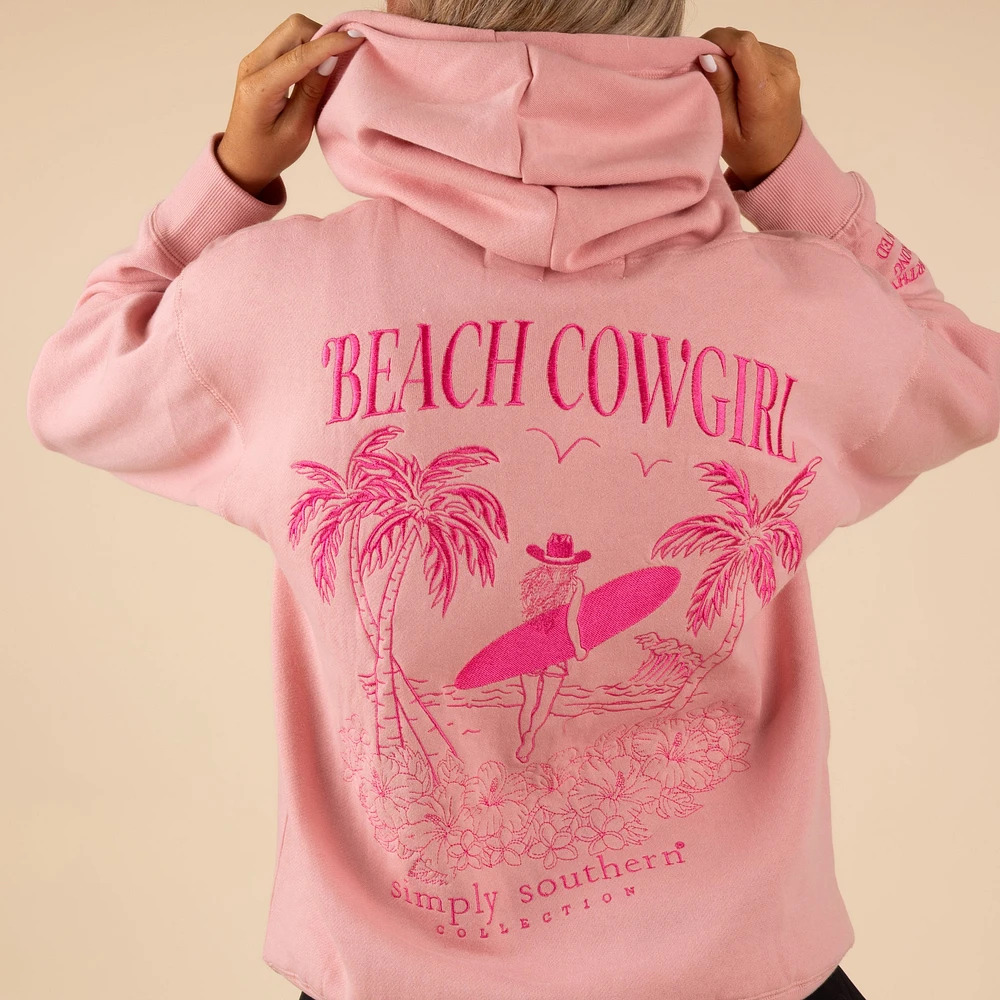 Embroidered Cowgirl Hoodie