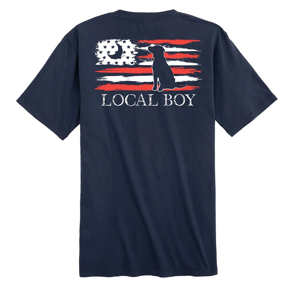 Painted USA Short Sleeve T-Shirt
