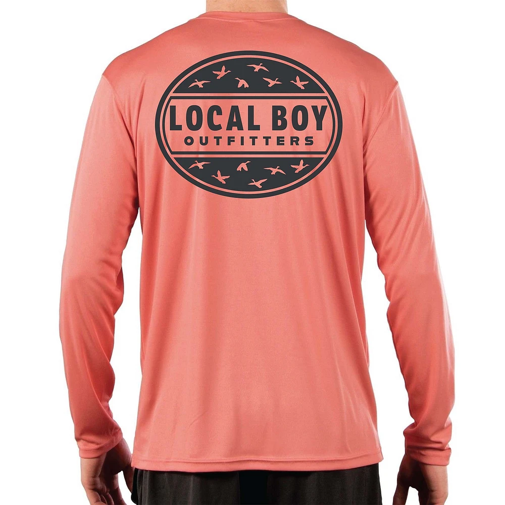 Duck Badge Performance Long Sleeve T-Shirt