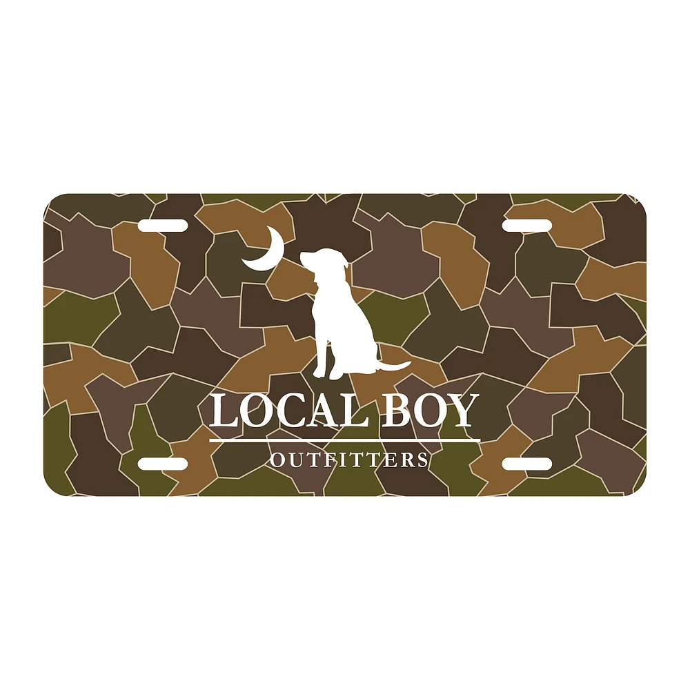 LBO Logo License Plate in Lowcountry Localflage