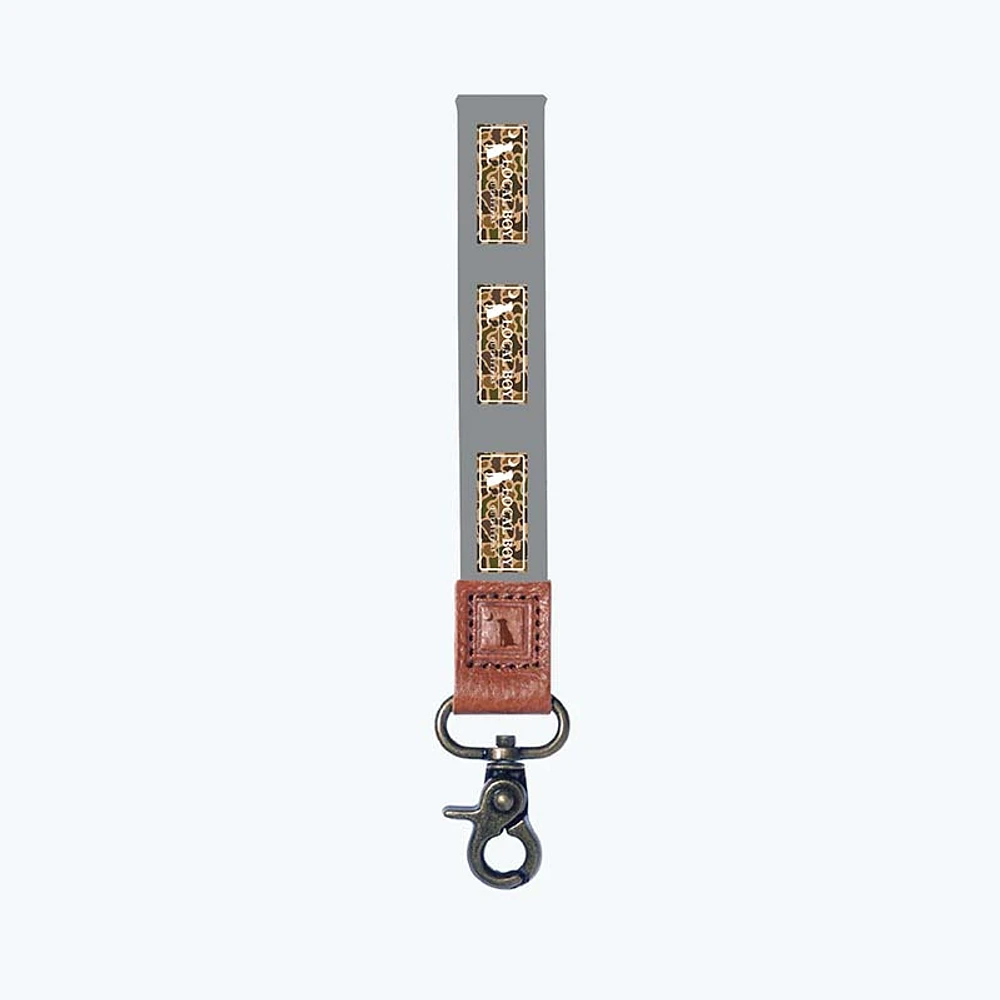 Old School Plate Wrist Lanyard