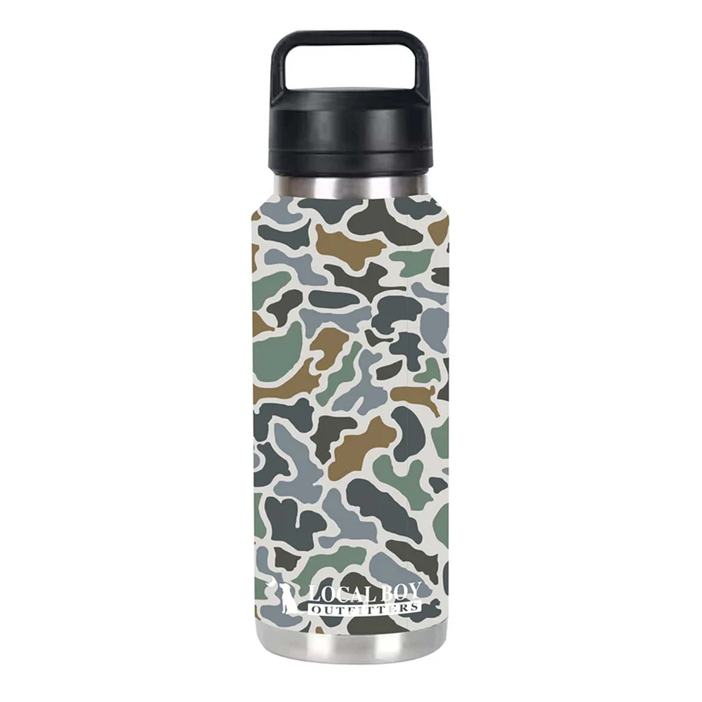 Local Boy 26oz Water Bottle In Localflage Bluff