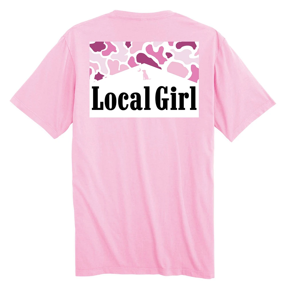 Local Girl Smoked Localflage Short Sleeve T-Shirt
