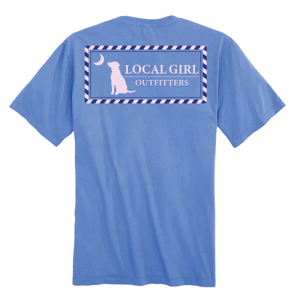 Rope Plate Short Sleeve T-Shirt Marina