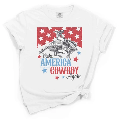 Make America Cowboy Again Short Sleeve T-Shirt