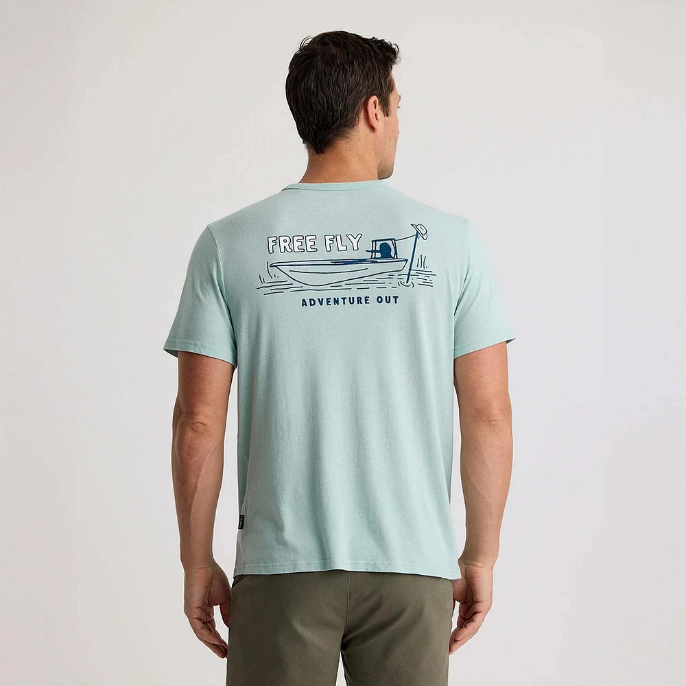 Lazy Tides Short Sleeve T-Shirt Ocean Mist
