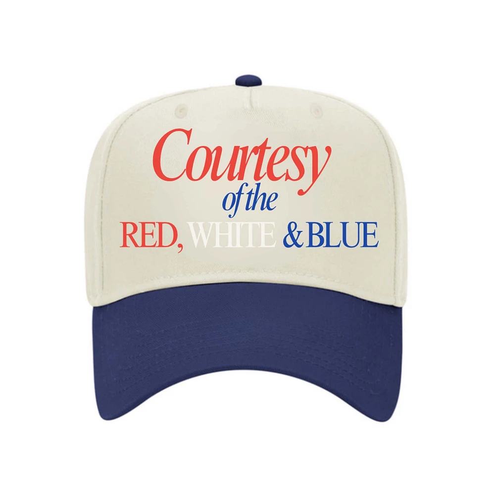 Courtesy of the Red White and Blue Hat in Blue