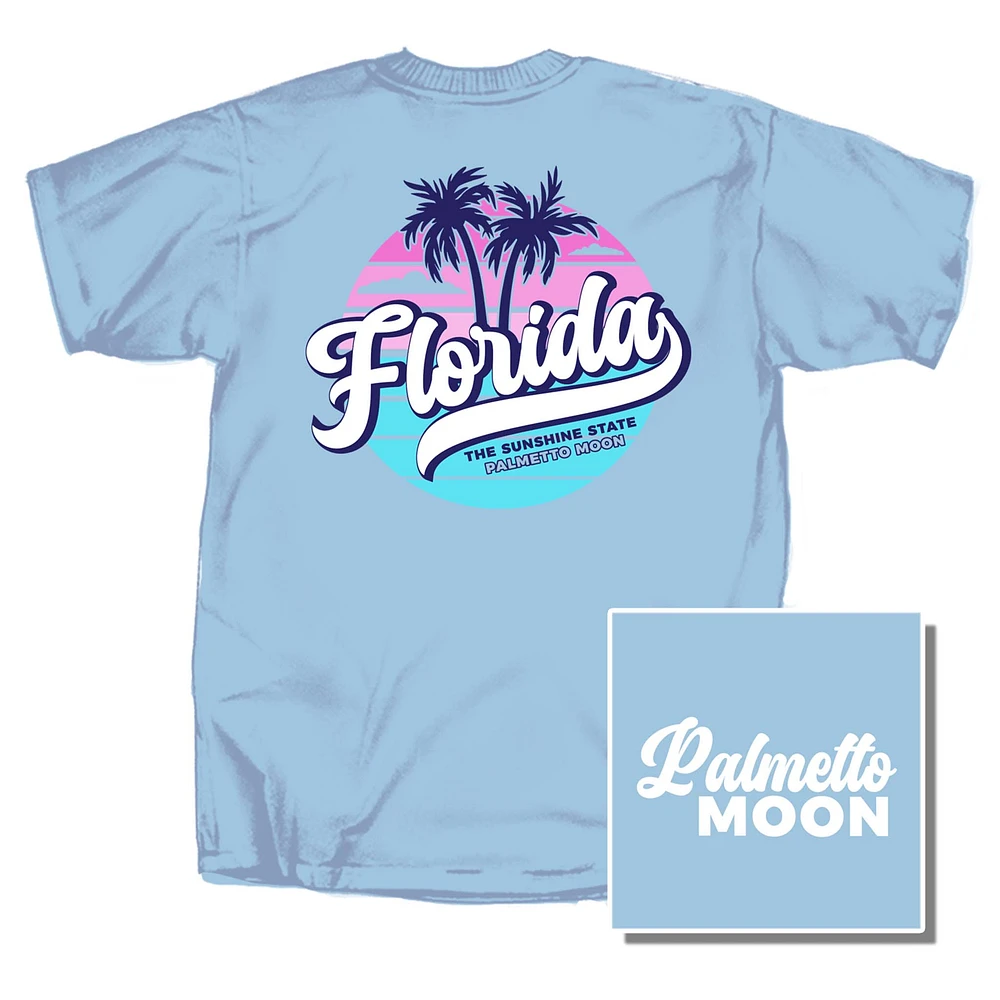 Florida Script Circle Short Sleeve T-Shirt