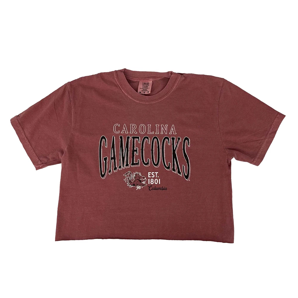 USC Arch Est. Cropped Short Sleeve T-Shirt