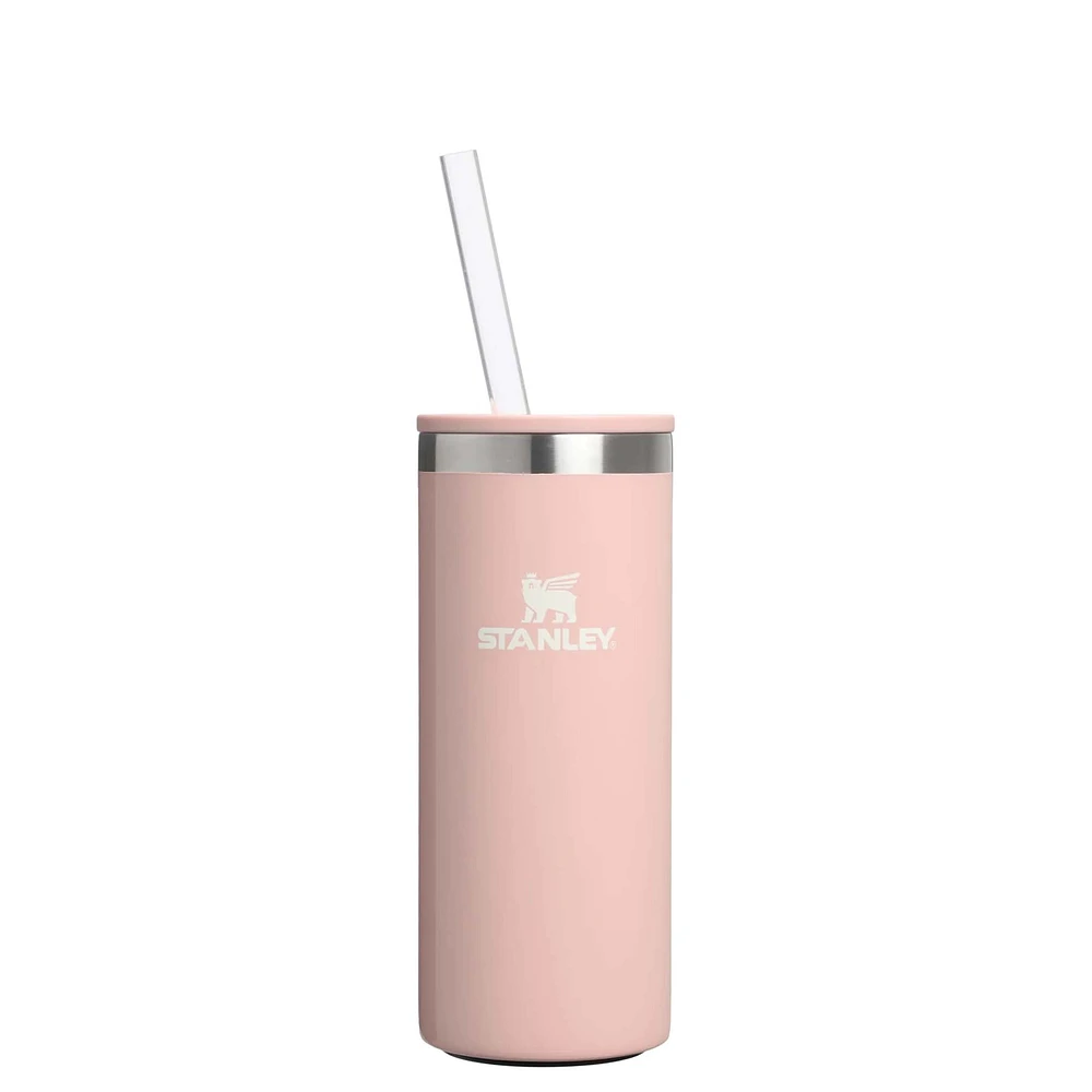 The 10oz Everyday Slim Can Cooler Cup In Peach Whip Gloss
