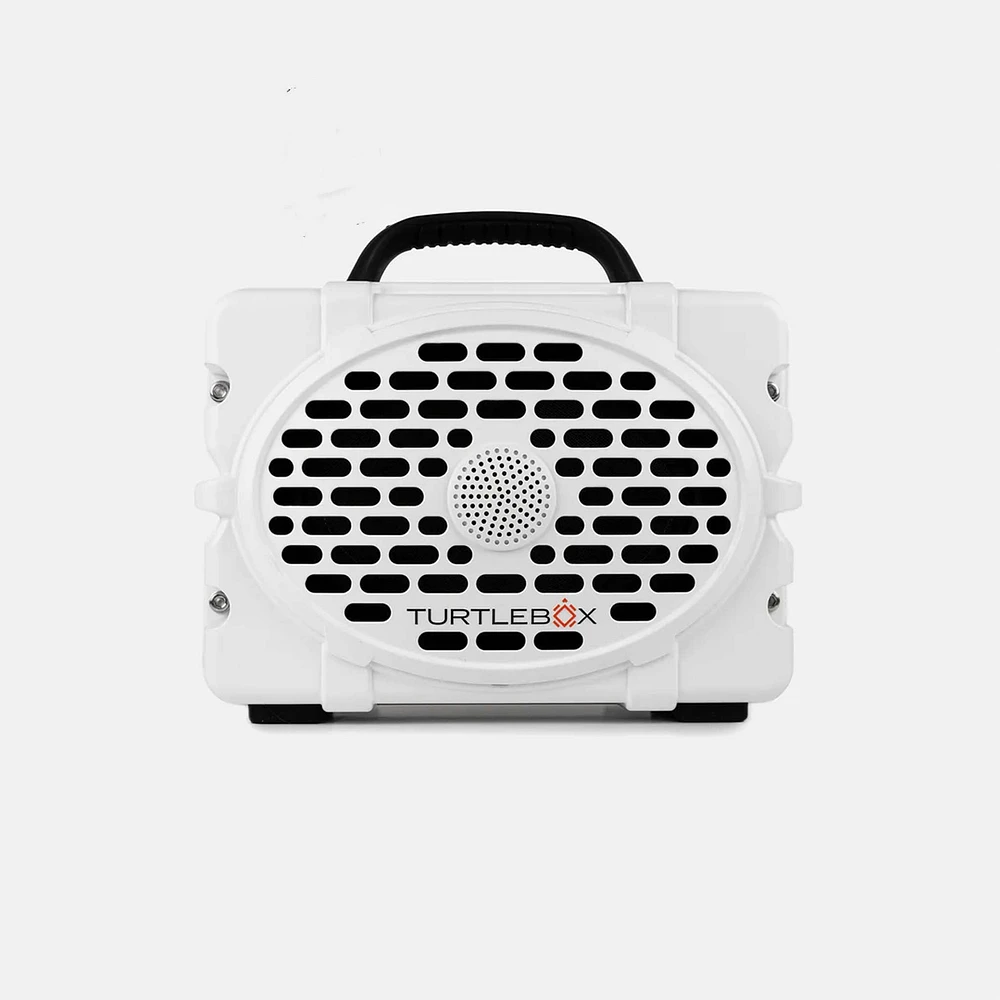 TurtleBox Gen 3 White Portable Speaker