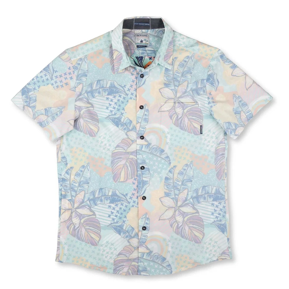 Men's Prince of Rain Short Sleeve Button Down